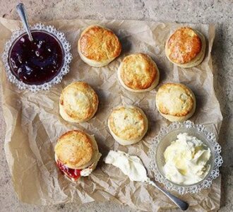 Scones λεμονάδας