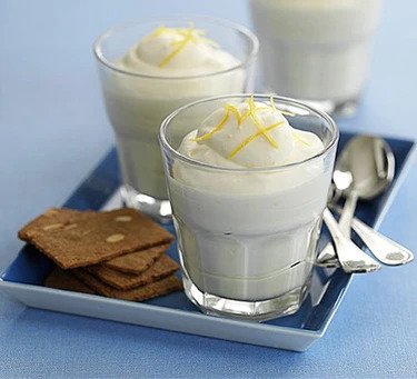 Syllabub λεμονιού