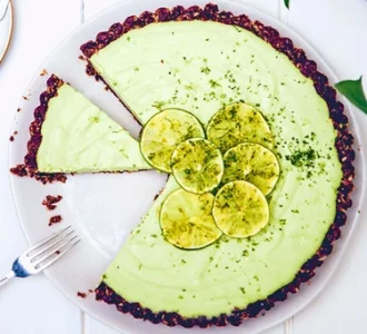 Vegan lime pie