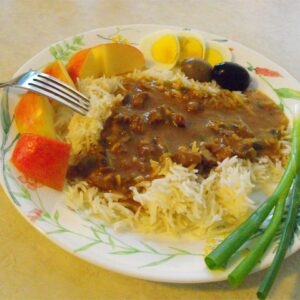 Αρνάκι με κάρυ madras