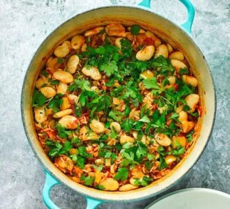 Βίγκαν jambalaya