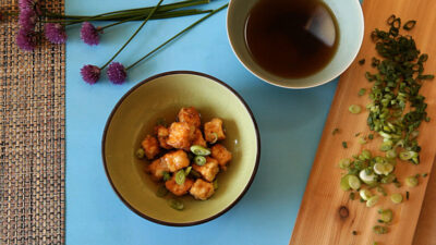 Ιαπωνικό τόφου Agedashi