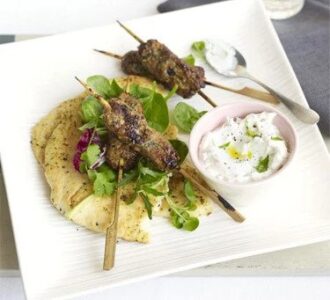 Ινδικά κεμπάπ με αρνίσιο κιμά