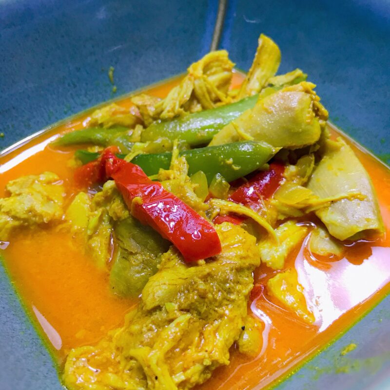 Ινδικό κοτόπουλο keto στην χύτρα