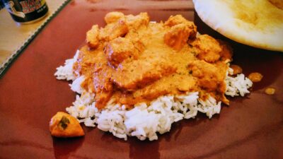 Ινδικό κοτόπουλο με βούτυρο murgh makhani