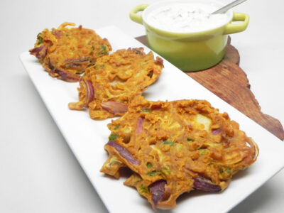 Τηγανητό κρεμμύδι Bhaji