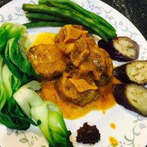 Φιλιππινέζικη βοδινή ουρά στιφάδο