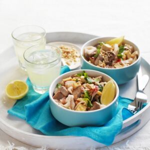 Χοιρινό pad thai με νουντλς