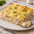 Λαζάνια με κοτόπουλο και κρέμα γάλακτος